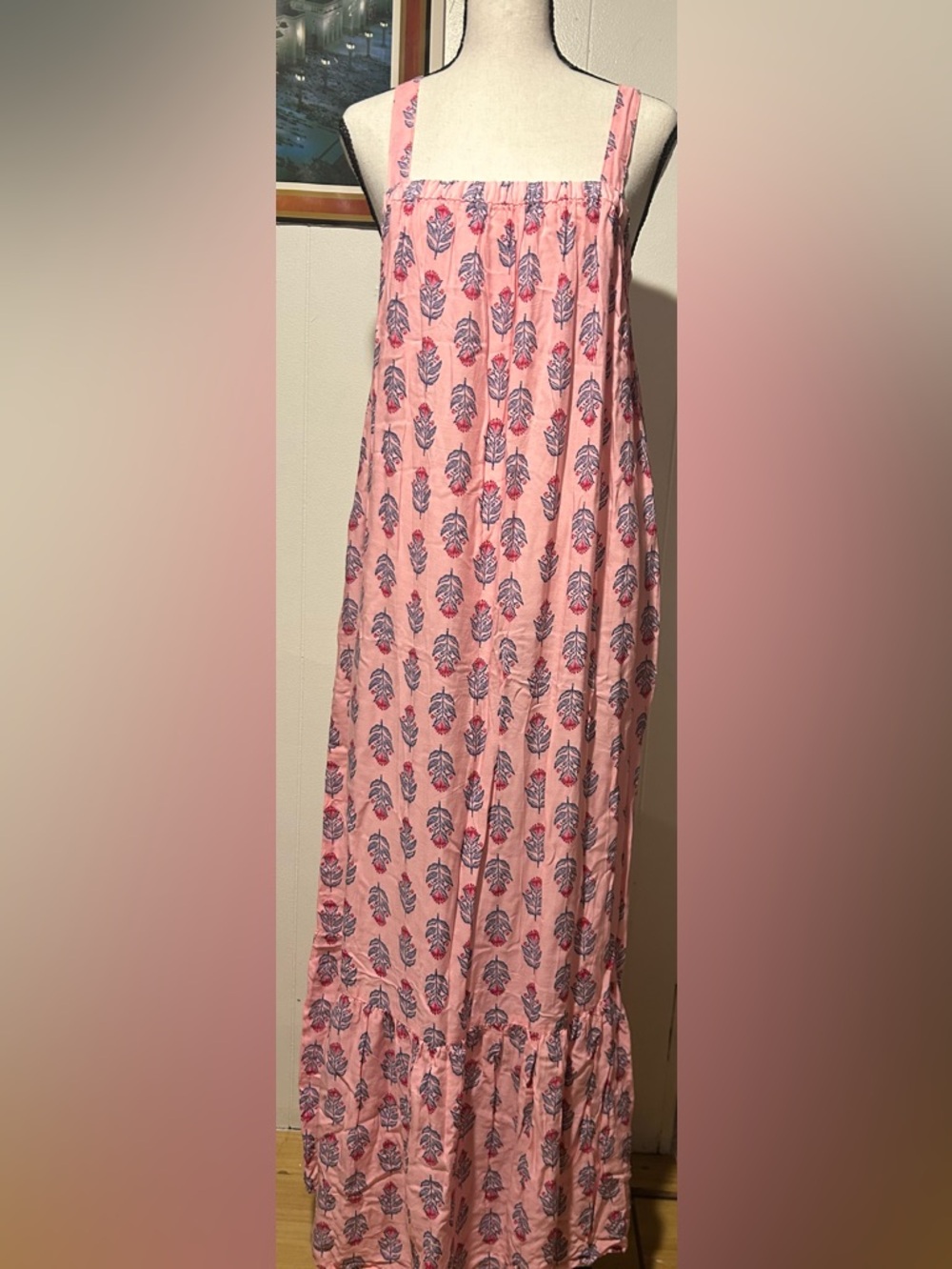 Elegant Floral Maxi dress in  Pink by old navy